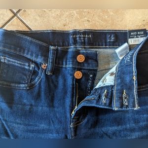Lucky Jean Mid Rise Ava super skinny 6/28R
